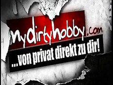 Женщину в чулках и корсете он привязал к стене и жёстко оттрахал