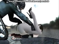 Два извращенца в хентай видео жёстко оттрахали девушку