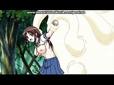 Связывание молодых симпатичных аниме девочек в хентай