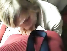 Девчонка минетом зарабатывает на билет на поездку в поезде