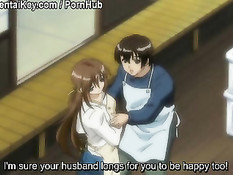 Девушка с большой грудью забралась на член своего парня