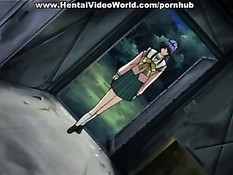 Связанных непослушных девчонок трахают под покровом ночи