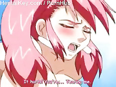 Пышногрудых аниме девочек трахают во все свободные дырки