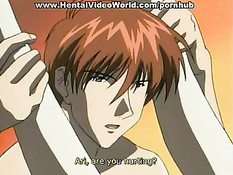 Парень зашёл в комнату к девушке с синими волосами и оттрахал