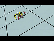 Монстр схватил и оттрахал своим голубым членом аниме девчонку