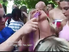 Европейская молодёжь занимается групповым сексом на фестивале