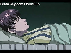 Аниме девчонке связали руки и поставив раком оттрахали анально