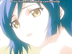 Девушка с большими сиськами развязала парня и сделала минет