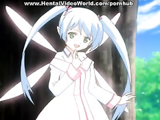 Девушка с большими сиськами развязала парня и сделала минет