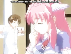 Первый сексуальный опыт минета от красивой аниме малышки