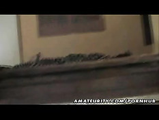 Парень пришёл в гости к сексуальной подруге с маленькой грудью