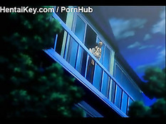 В сумеречный час сынок оттрахал на веранде развратную маму