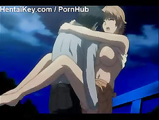 В сумеречный час сынок оттрахал на веранде развратную маму