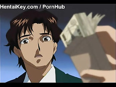 Девушка в очках с зелёными волосами мастурбирует стоя раком