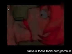 Семейное порно видео в исполнении мультипликационных героев