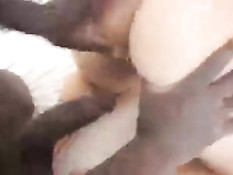 White girl nailed by black lover
