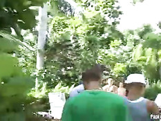 Latino party in the tropics