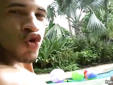 Latino party in the tropics