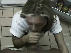 April Summers blowjob