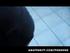 Любительский домашний групповой секс с семяизвержением в лицо