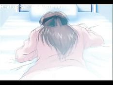 Завязав больной глаза доктор поставил её раком и трахнул на койке