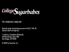 Пресли Харт встретила в студенческом кампусе своего супер папочку