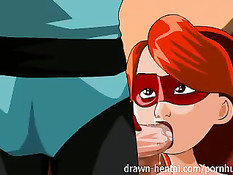 Семейка супер героев после основной работы занимается сексом