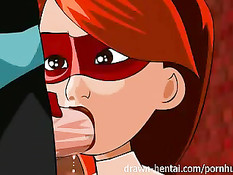 Семейка супер героев после основной работы занимается сексом