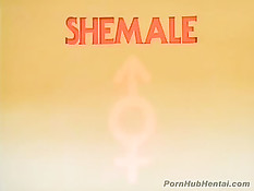 Горячие хентай лесбиянки удовлетворяют друг дружку мочалкой