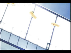 Девушка-монстр своими волосами раздевает и связывает девчонок