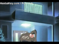 Он оттрахал на кровати раком свою юную подругу в белых чулках