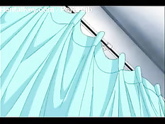 Он оттрахал на кровати раком свою юную подругу в белых чулках