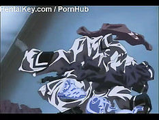 Молодая блондинка с косичками ночью выебана парнем на кровати