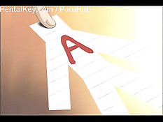 Молодая блондинка с косичками ночью выебана парнем на кровати