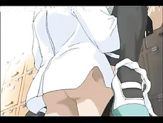 Молодая блондинка с косичками ночью выебана парнем на кровати