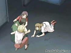 Великолепный хентай порно клип с привязанной к столу девушкой