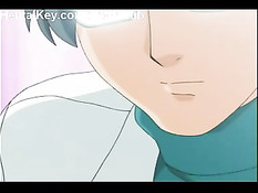 Доктор в белом халате наслаждается наготой молодой пациентки