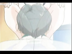 Доктор в белом халате наслаждается наготой молодой пациентки