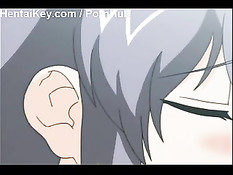 Доктор в белом халате наслаждается наготой молодой пациентки