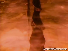 Парень в белом халате на кровати оттрахал девственницу в чулках