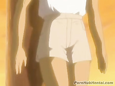 Парень в белом халате на кровати оттрахал девственницу в чулках