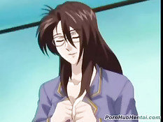 Бойфренд с наслаждением вылизывал бритую киску своей девушки