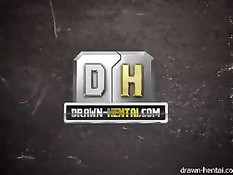 Жёсткая брюнетка с пушкой в номере отеля скачет на большом члене