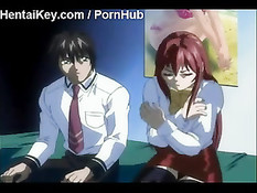 После жёсткого секса сперма заливает лицо красноволосой девушки