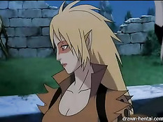 Минет и семяизвержение в исполнении героев сериала ThunderCats