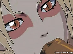 Минет и семяизвержение в исполнении героев сериала ThunderCats