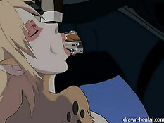 Минет и семяизвержение в исполнении героев сериала ThunderCats