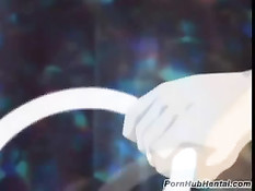 Парень в библиотеке присосался к огромным сиськам очкастой девки