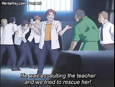 Насильники схватили сексапильную аниме малышку и вместе оттрахали