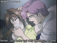 Насильники схватили сексапильную аниме малышку и вместе оттрахали